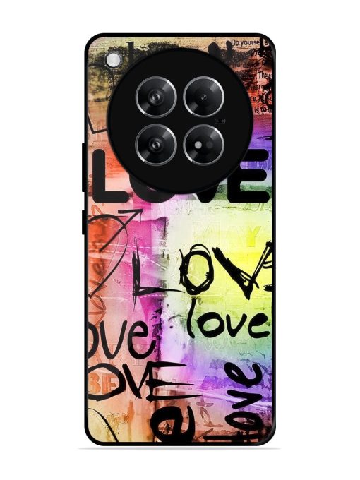 Love Graffiti Glossy Soft Edge Case for Infinix Zero 40 (5G)