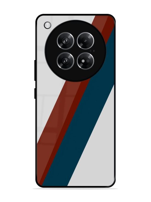 Slanted Stripes Glossy Soft Edge Case for Infinix Zero 40 (5G)