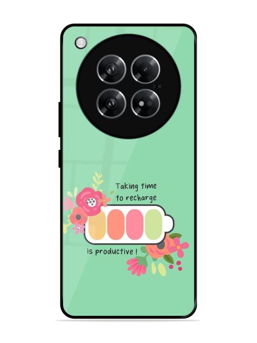 Recharge And Bloom Glossy Soft Edge Case for Infinix Zero 40 (5G)