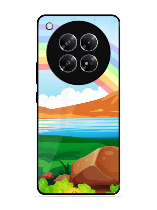 Rainbow Over The Lake Glossy Soft Edge Case for Infinix Zero 40 (5G)