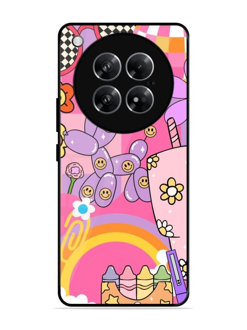 Whimsical Y2K Chaos Glossy Soft Edge Case for Infinix Zero 40 (5G)