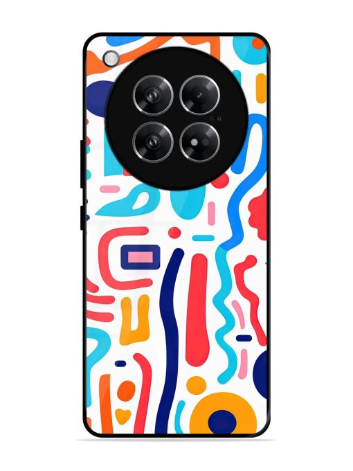 Whimsical Doodle Chaos Glossy Soft Edge Case for Infinix Zero 40 (5G)