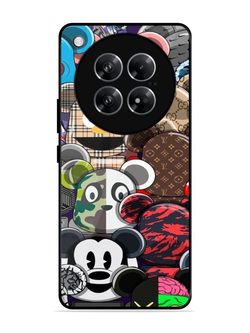 Streetwear Bearbrick Extravaganza Glossy Soft Edge Case for Infinix Zero 40 (5G)