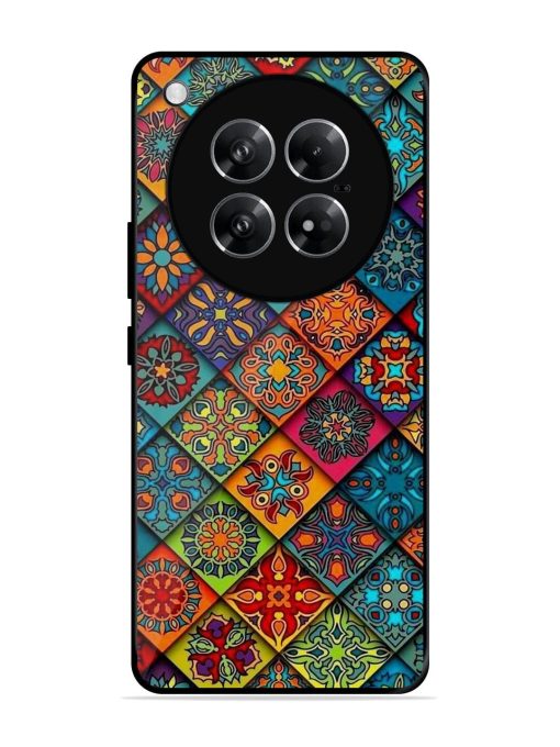 Patchwork Mandala Mosaic Glossy Soft Edge Case for Infinix Zero 40 (5G)
