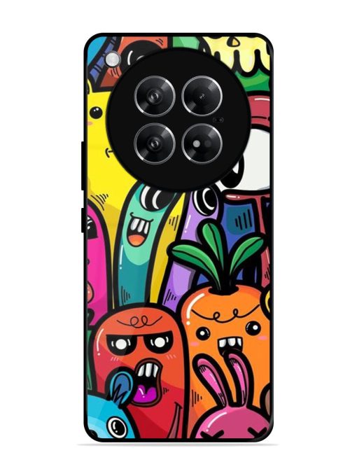 Whimsical Doodle Chaos Glossy Soft Edge Case for Infinix Zero 40 (5G)