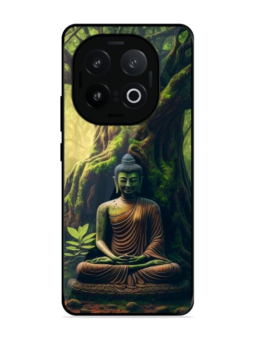 Green Buddha Art Glossy Soft Edge Case for Iqoo 13 (5G)