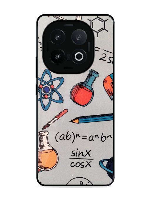 Science Doodle Glossy Soft Edge Case for Iqoo 13 (5G)