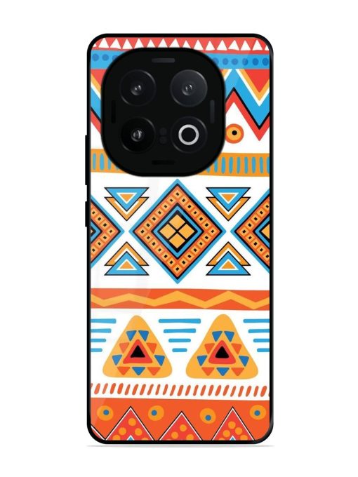 Vibrant Tribal Pattern Glossy Soft Edge Case for Iqoo 13 (5G)