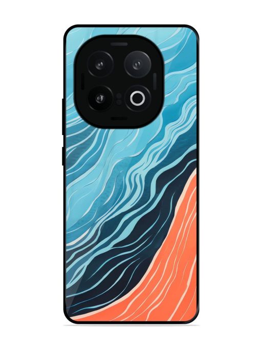 Oceanic Divide Glossy Soft Edge Case for Iqoo 13 (5G)