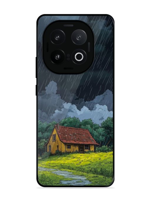 Rainy Day Retreat Glossy Soft Edge Case for Iqoo 13 (5G)