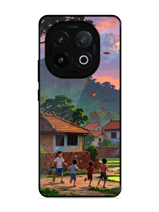 Sunset Play Glossy Soft Edge Case for Iqoo 13 (5G)