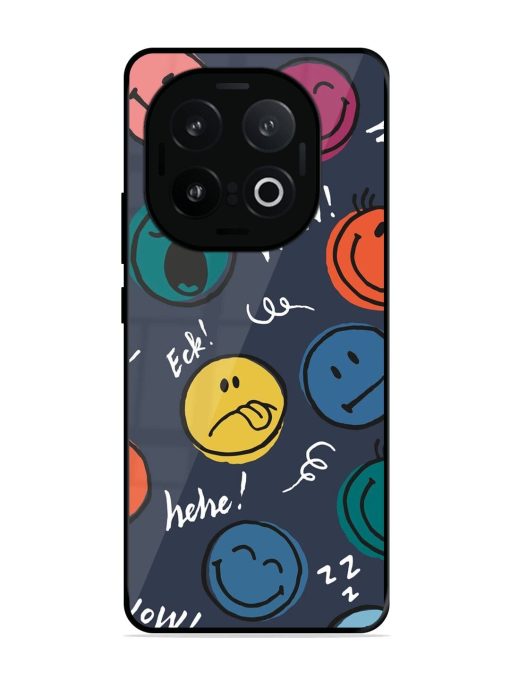 Emoticon Parade Glossy Soft Edge Case for Iqoo 13 (5G)