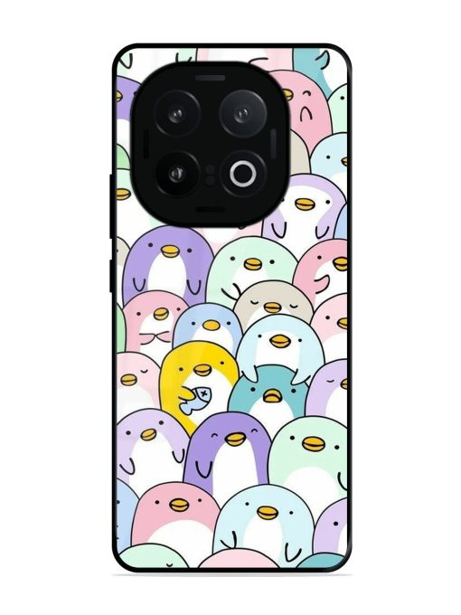 Penguin Party Glossy Soft Edge Case for Iqoo 13 (5G)