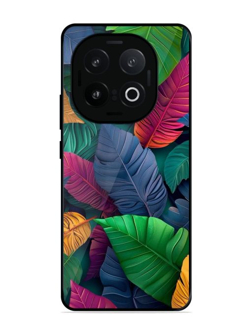 Tropical Tapestry Glossy Soft Edge Case for Iqoo 13 (5G)