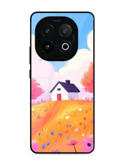 Hilltop Haven Glossy Soft Edge Case for Iqoo 13 (5G)