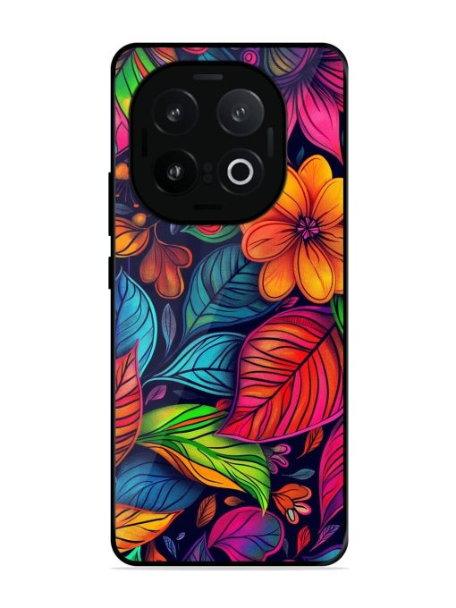Rainbow Of Blooms Glossy Soft Edge Case for Iqoo 13 (5G)