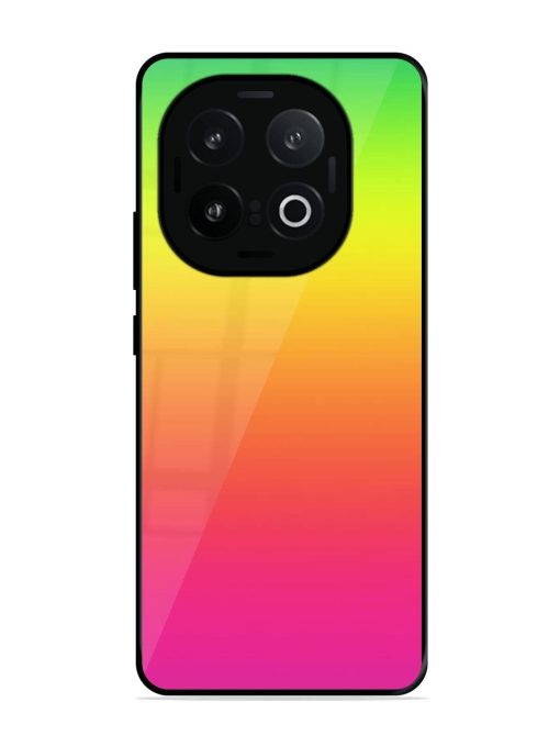 Rainbow Gradient Glossy Soft Edge Case for Iqoo 13 (5G)