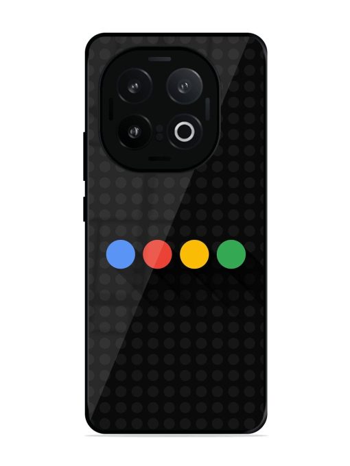 Google Dots Glossy Soft Edge Case for Iqoo 13 (5G)