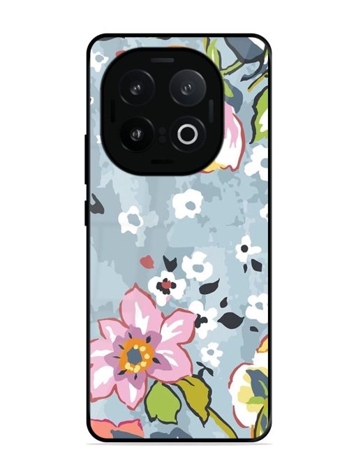 Floral Fantasy Glossy Soft Edge Case for Iqoo 13 (5G)