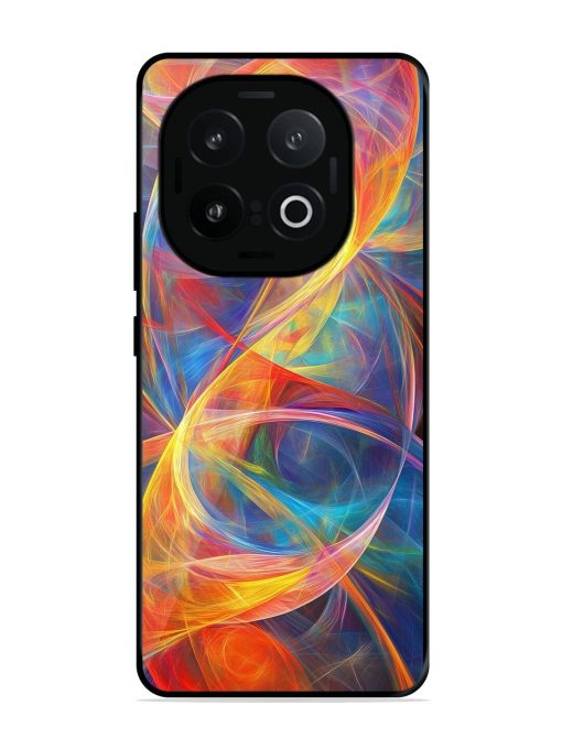 Cosmic Currents Glossy Soft Edge Case for Iqoo 13 (5G)