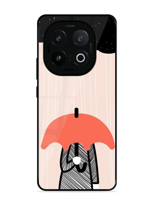Stormy Weather, Shielded Soul Glossy Soft Edge Case for Iqoo 13 (5G)
