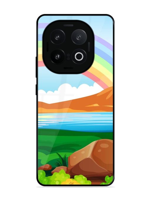 Rainbow Over The Lake Glossy Soft Edge Case for Iqoo 13 (5G)