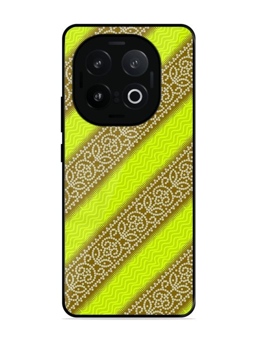 Golden Bandana Bliss Glossy Soft Edge Case for Iqoo 13 (5G)