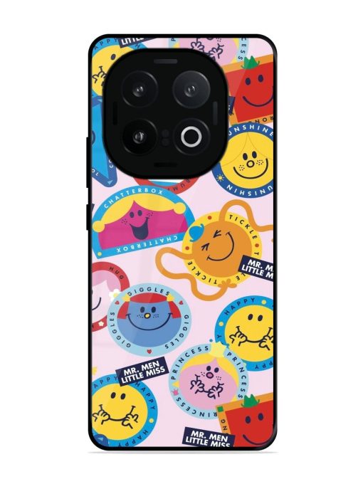 Whimsical Mr. Men & Little Miss Glossy Soft Edge Case for Iqoo 13 (5G)