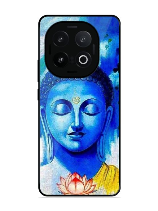 Serene Buddha With Lotus Glossy Soft Edge Case for Iqoo 13 (5G)