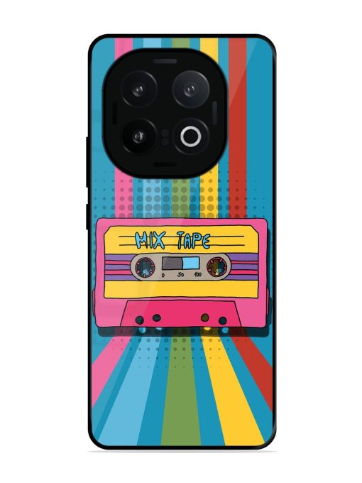 Retro Cassette Tapes Glossy Soft Edge Case for Iqoo 13 (5G)