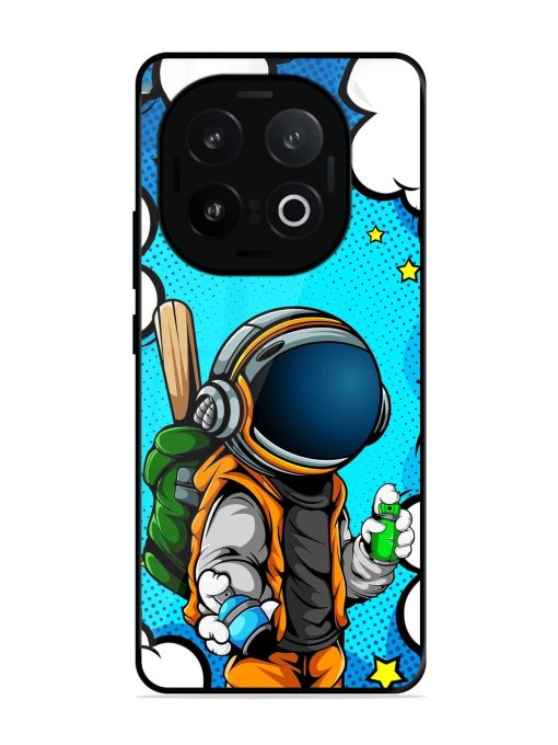 Space Graffiti Artist Glossy Soft Edge Case for Iqoo 13 (5G)