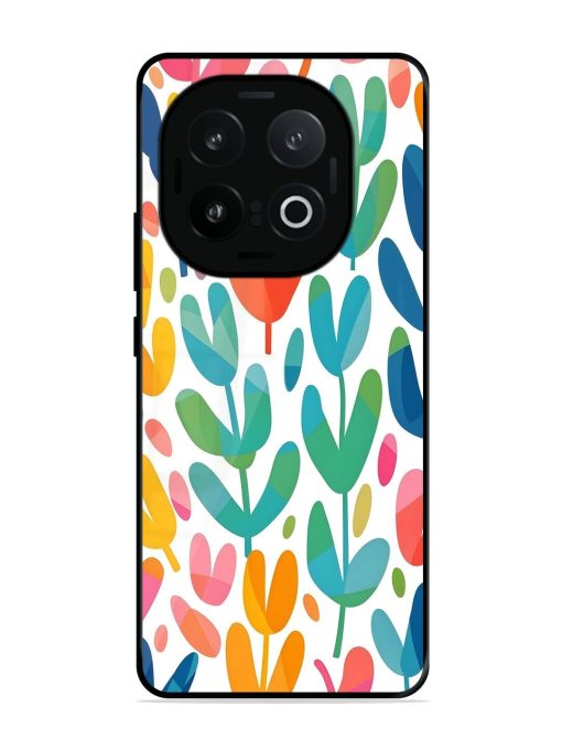 Rainbow Of Blooms Glossy Soft Edge Case for Iqoo 13 (5G)