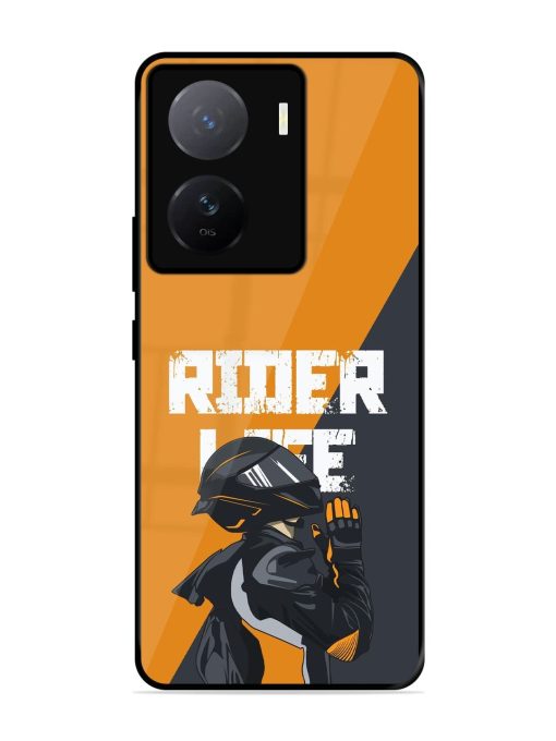 Ride Never Ends Glossy Soft Edge Case for Iqoo Z7 (5G)