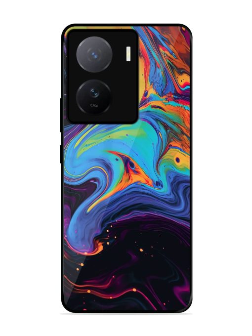 Liquid Dreamscape Glossy Soft Edge Case for Iqoo Z7 (5G)