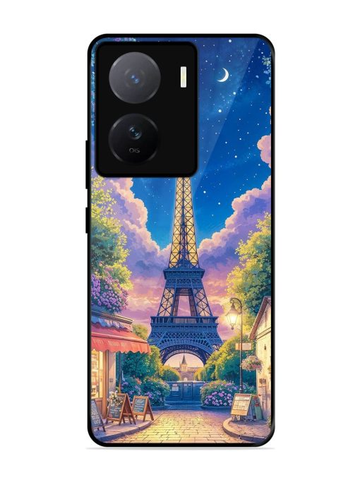 Twilight In Paris Glossy Soft Edge Case for Iqoo Z7 (5G)