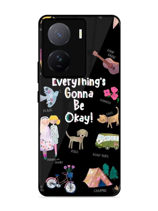 Everything'S Gonna Be Okay Glossy Soft Edge Case for Iqoo Z7 (5G)