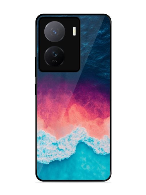 Where The Ocean Meets The Sky Glossy Soft Edge Case for Iqoo Z7 (5G)