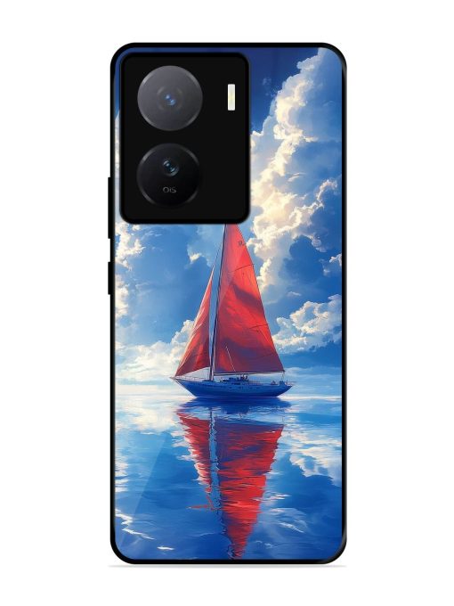 Crimson Sails Glossy Soft Edge Case for Iqoo Z7 (5G)