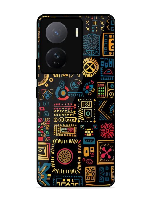 Tribal Tapestry Glossy Soft Edge Case for Iqoo Z7 (5G)