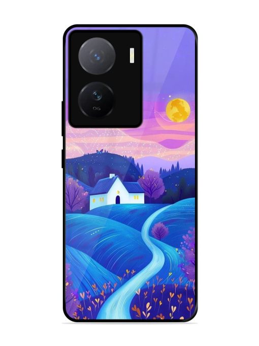 Moonlit Meadow Glossy Soft Edge Case for Iqoo Z7 (5G)