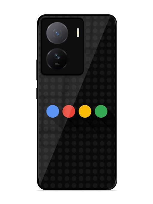 Google Dots Glossy Soft Edge Case for Iqoo Z7 (5G)