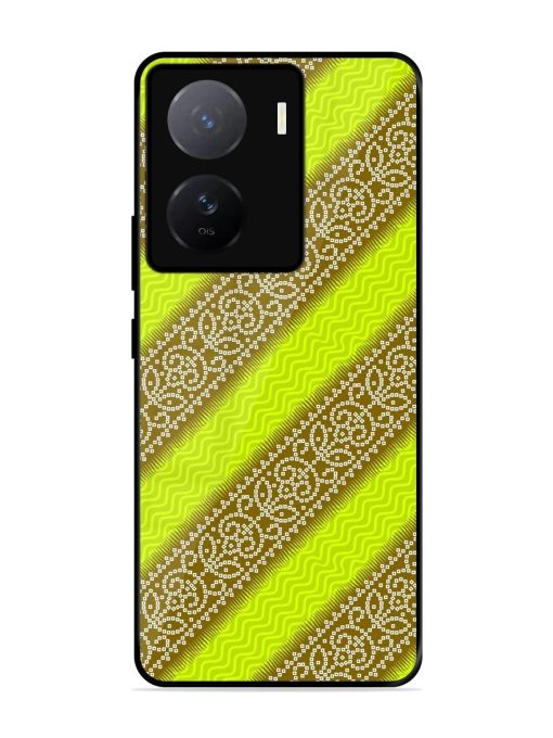 Golden Bandana Bliss Glossy Soft Edge Case for Iqoo Z7 (5G)