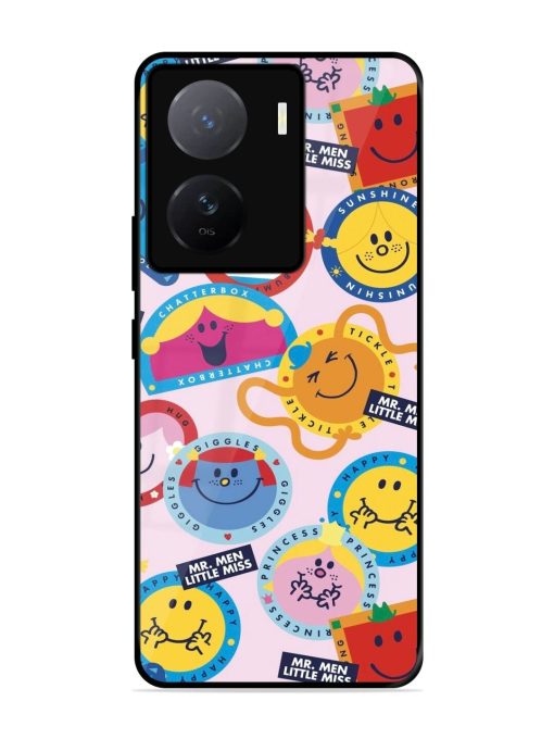 Whimsical Mr. Men & Little Miss Glossy Soft Edge Case for Iqoo Z7 (5G)