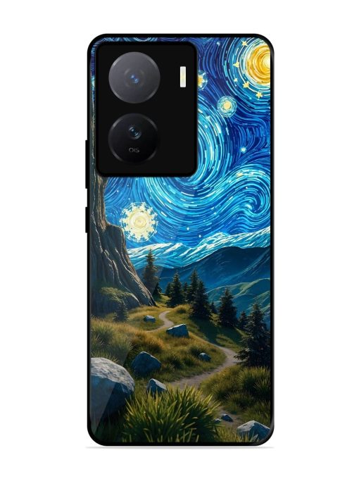 Starry Night In The Shire Glossy Soft Edge Case for Iqoo Z7 (5G)