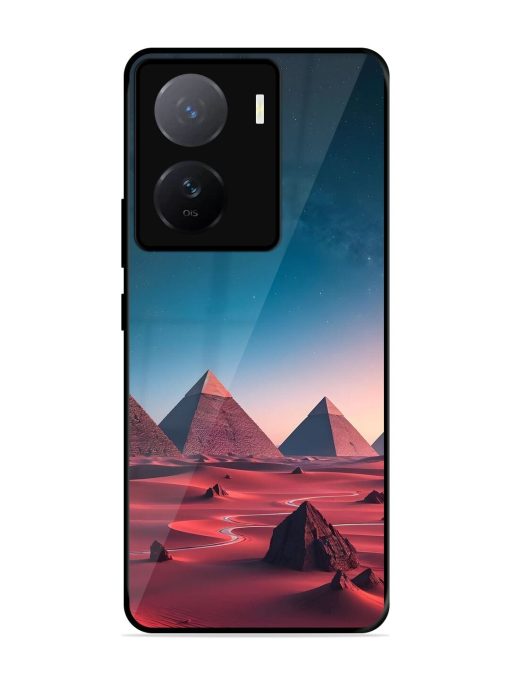 Ancient Wonders Sky Glossy Soft Edge Case for Iqoo Z7 (5G)