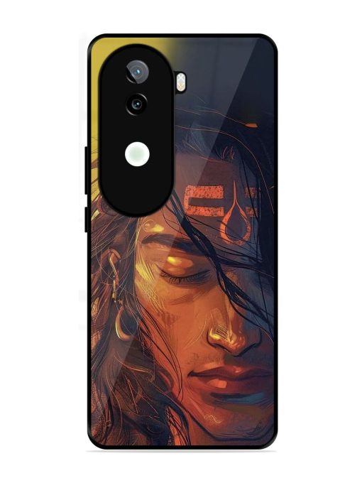 Tranquil Shiva Glossy Soft Edge Case for Iqoo Z9S (5G)