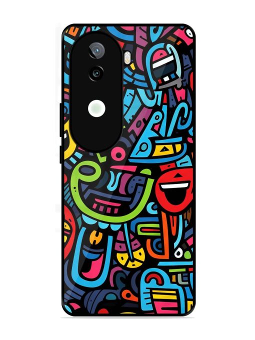 Doodlephoria Glossy Soft Edge Case for Iqoo Z9S (5G)