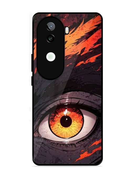 Inferno Gaze Glossy Soft Edge Case for Iqoo Z9S (5G)