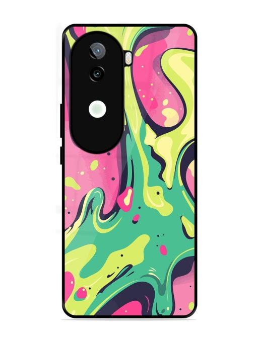 Gooey Grooves Glossy Soft Edge Case for Iqoo Z9S (5G)