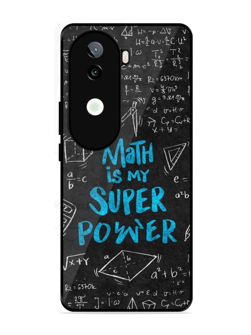 Math Magic Glossy Soft Edge Case for Iqoo Z9S (5G)